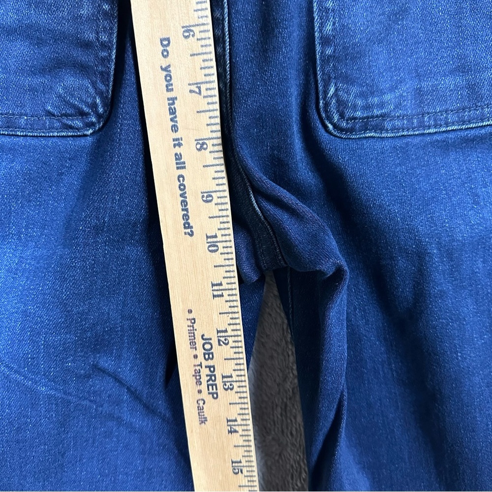 Maeve Anthropologie High Rise Flare Bell Bottom Jeans Size 25P - Picture 8 of 10